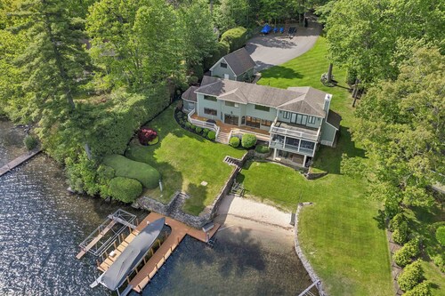Luxury Lake Winnipesaukee Estate | Private Acre+ Waterfront Retreat