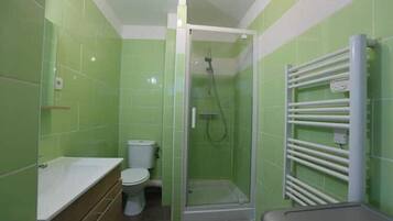 Shower, hair dryer
