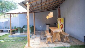 Opções para refeição ao ar livre