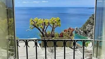 Traditional-Apartment, Balkon, Meerblick | Innenbereich