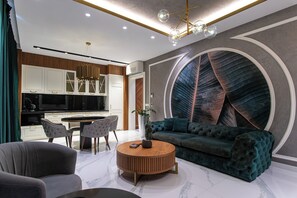 Deluxe Apartment, Balcony, City View | Living area - DUBROVNIK VISTA RESIDENCE by DuHomes  (Dubrovnik)