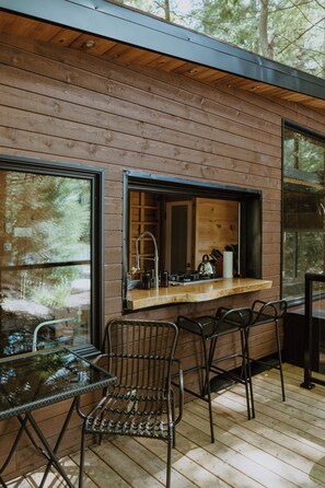 Udendørs spisemuligheder