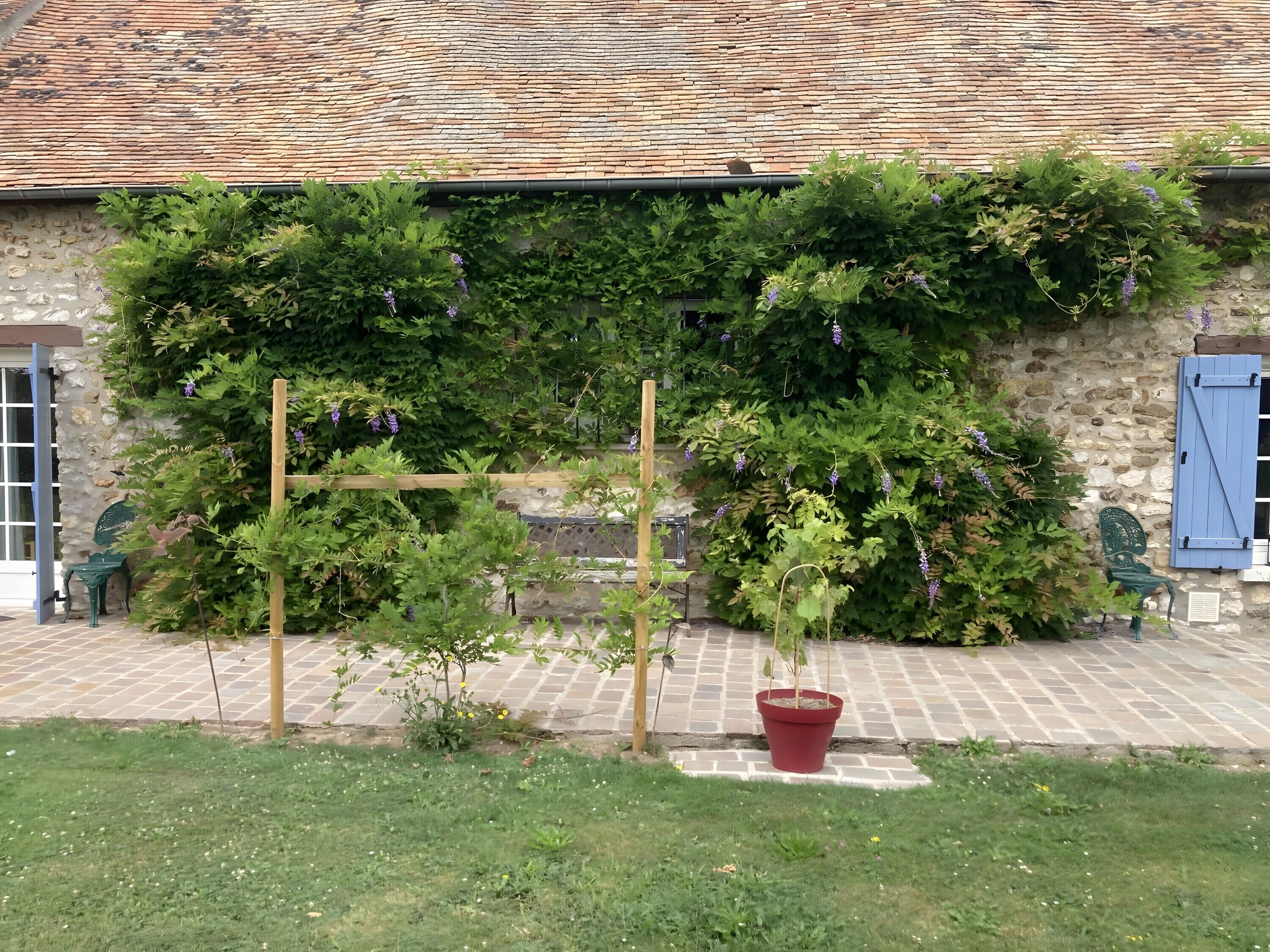 Enceinte de l’hébergement