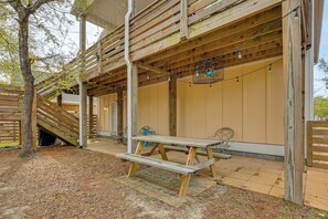 Interior - Deck & Games! Pet-friendly Oak Island Home (Oak Island)