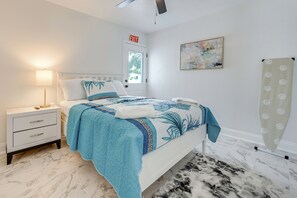 House (2 Bedrooms) | Interior - Game Room + Yard: Tampa Home By Theme Parks! (Tampa)