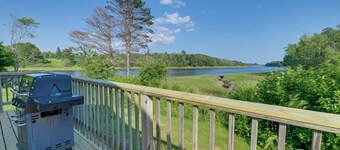 9-acre Riverfront Home in Milbridge w/ Deck & Yard