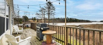 9-acre Riverfront Home in Milbridge w/ Deck & Yard