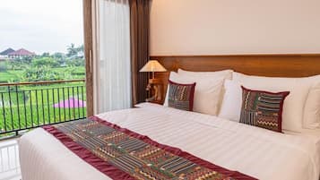 Deluxe Double Room, Balcony, Garden View