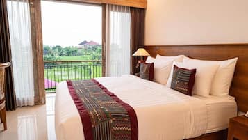 Deluxe Double Room, Balcony, Garden View