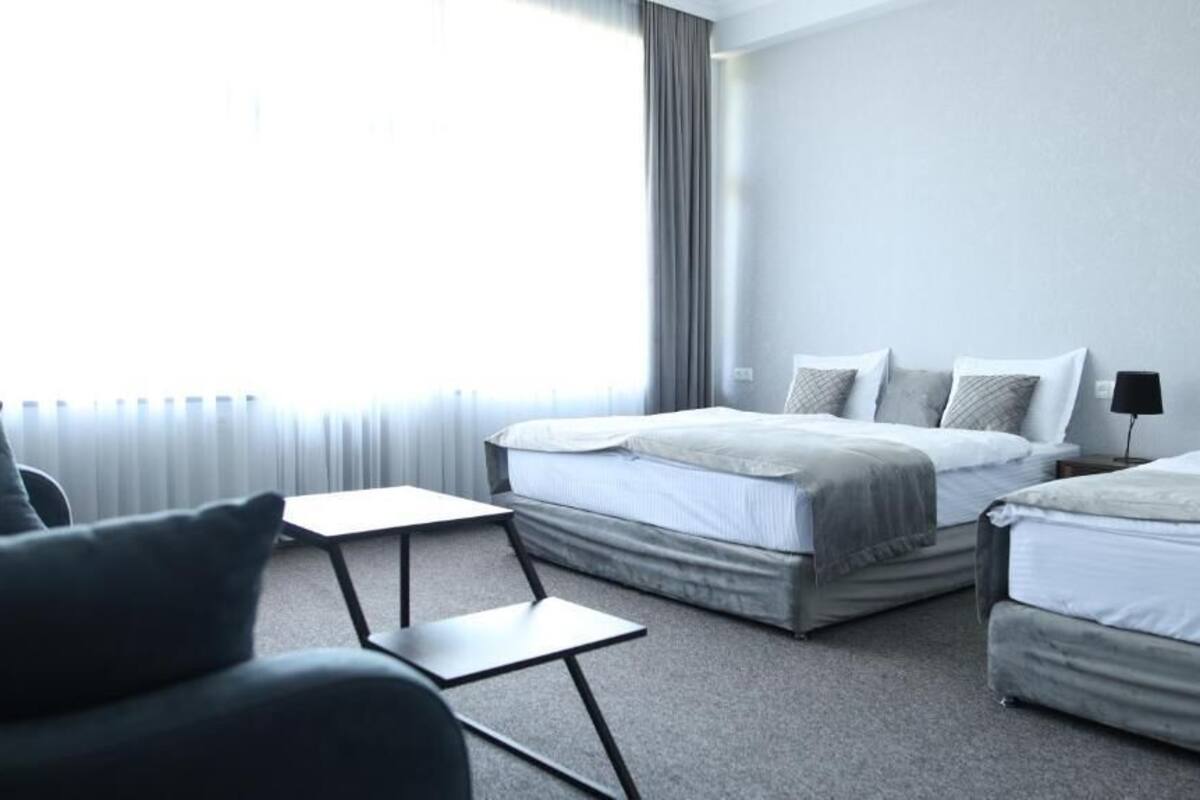 トリプルルーム バルコニー マウンテンビュー