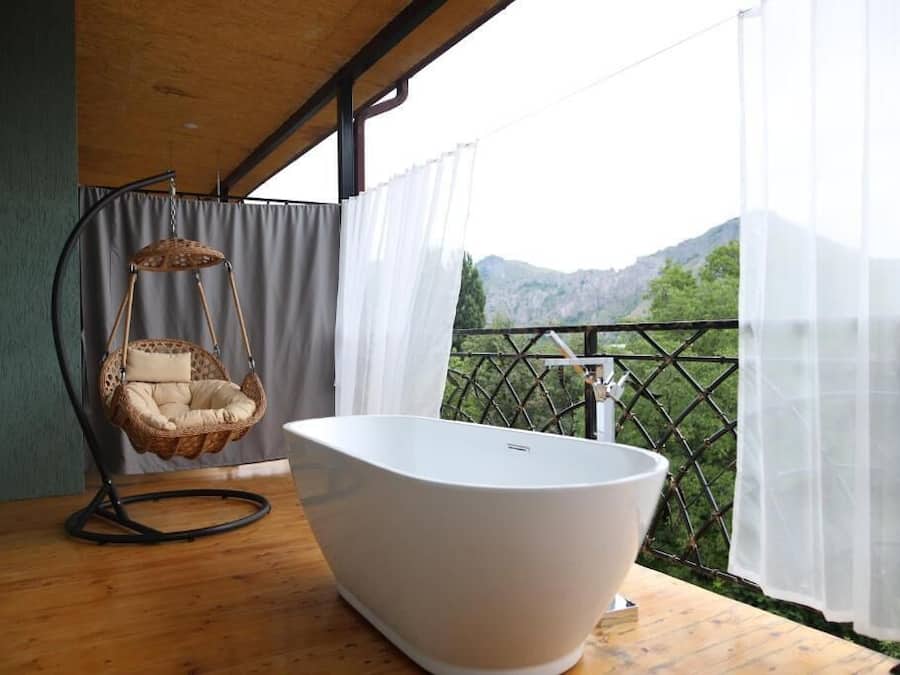 Luxury Double Room, Balcony, Mountain View | Property grounds