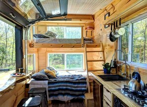 Room - Kaya Cabin | Remote Tiny Cabin in the Woods (Dysart Et Al)