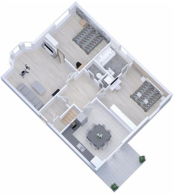 Floor plan - Vrbo Property (Nevers)