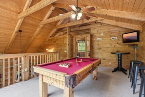 Cabin, 2 Bedrooms | Games room - Black Bear Hideaway 2 Bedroom Home (Sevierville)