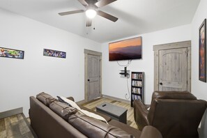 Cabin, 3 Bedrooms | Living area | Smart TV - Sanctuary Retreat 3 Bedroom Home (Sevierville)