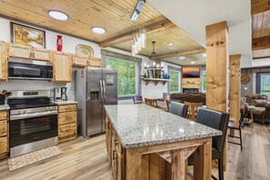 Cabin, 3 Bedrooms | Private kitchen - Sanctuary Retreat 3 Bedroom Home (Sevierville)