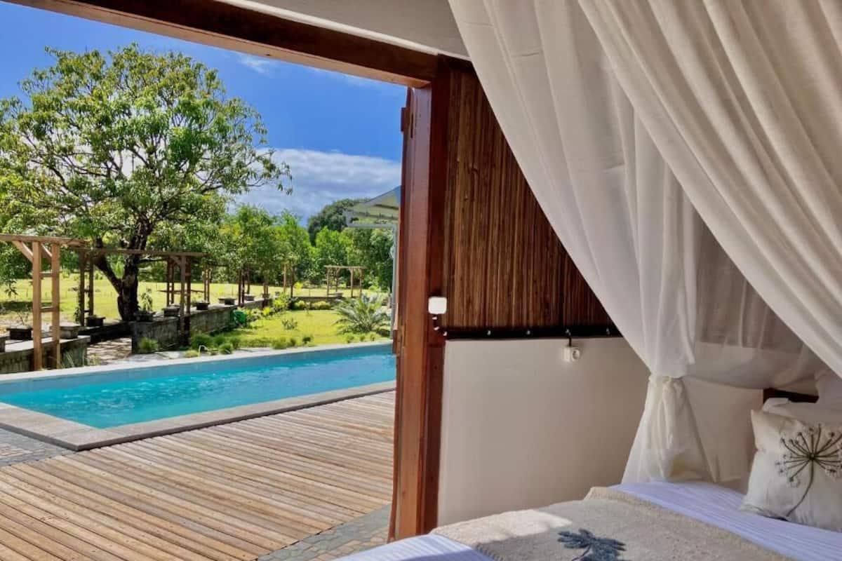 奢華別墅, 泳池景