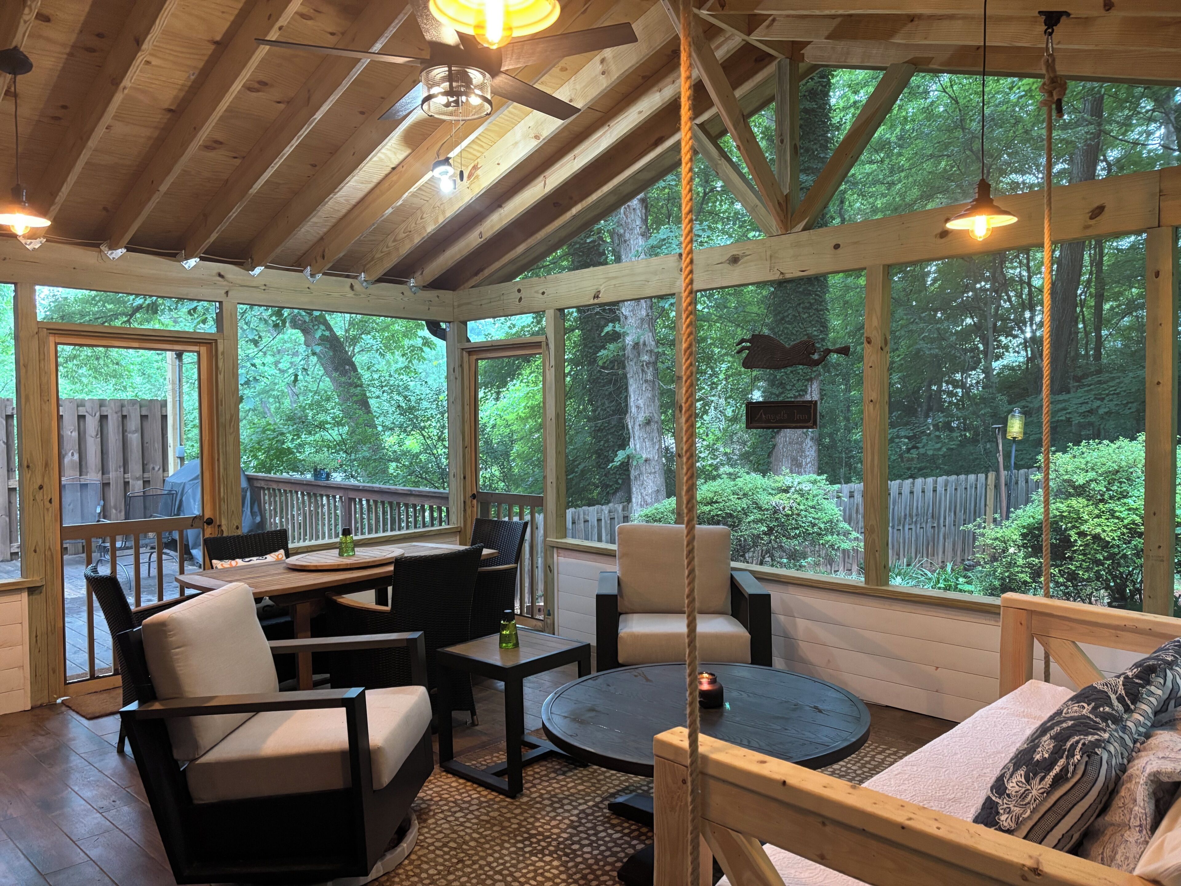 Restauration en plein air