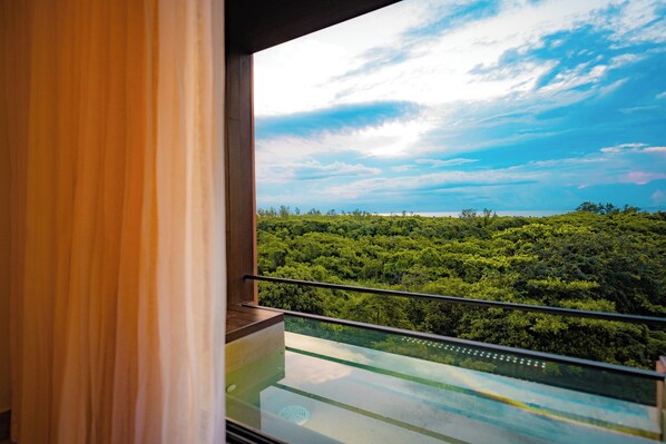 Premium Apart Daire, Balkon, Okyanus Manzaralı | İç mekân