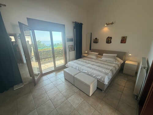3-bedroom villa in beautiful Possidi with spectacular sea view steps from beach