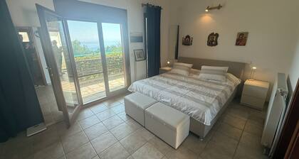 3-bedroom villa in beautiful Possidi with spectacular sea view steps from beach
