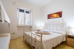 1 habitación y ropa de cama 