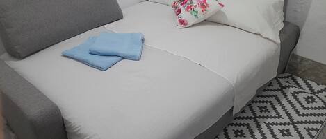 2 bedrooms, iron/ironing board, free WiFi, bed sheets