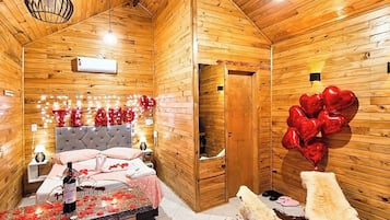 Cabana luxo, varanda coberta | Spa