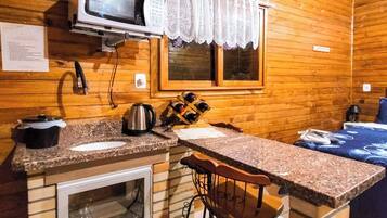 Alpehytte, lanai | Eget kjøkken