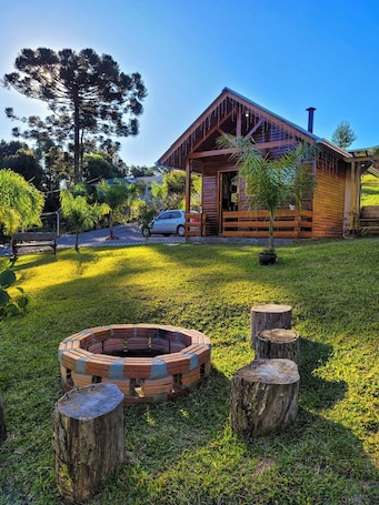 Deluxe Cabin, Lanai. Cabana Sitio Amigos