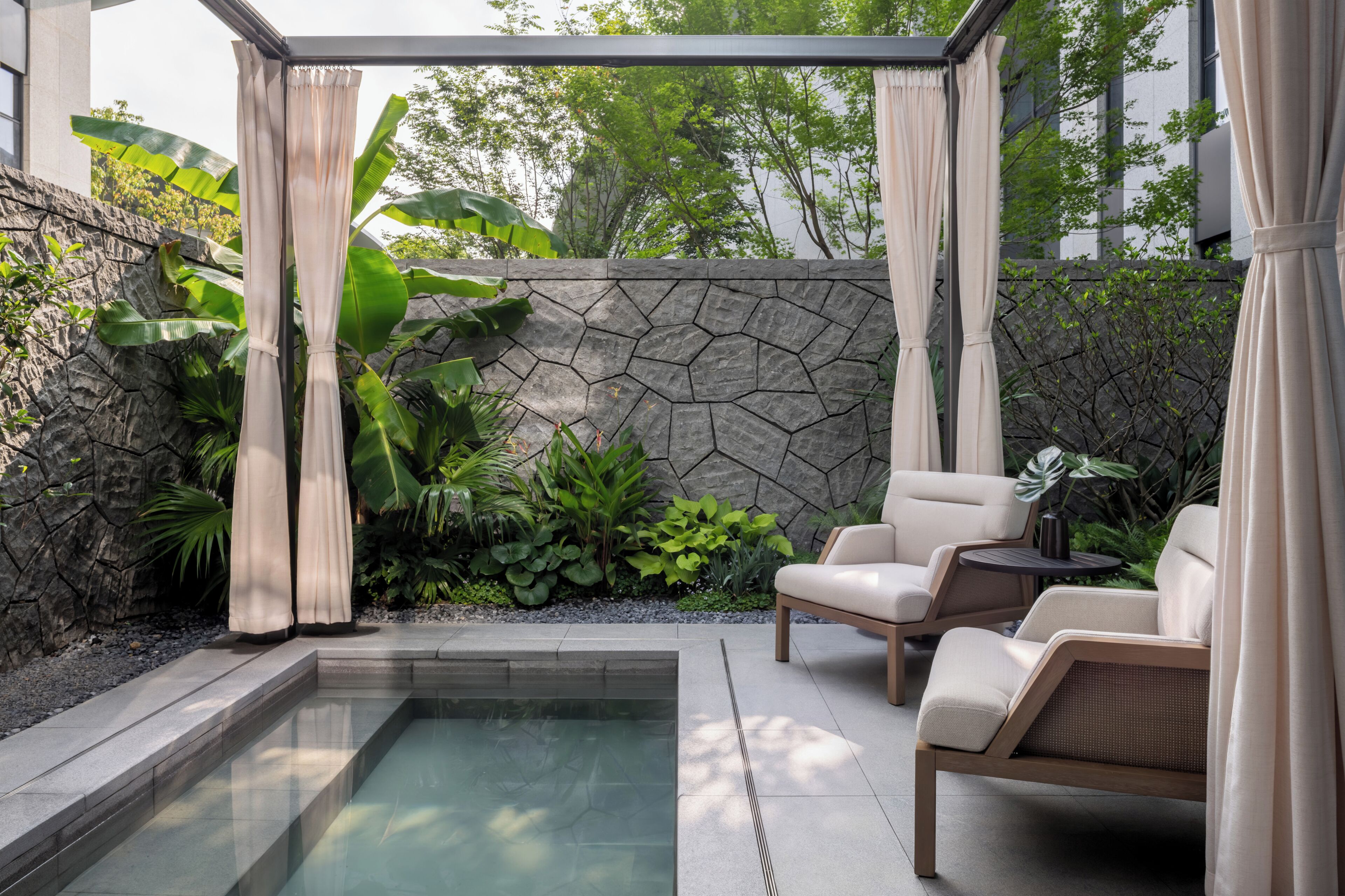 Quarto premium, 1 cama King (Outdoor Living Area, Private Pool)