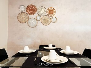 Apartamento conforto | Opções para refeição