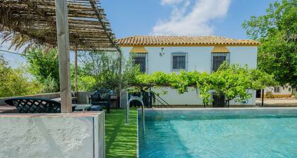 Villa 'Rancho Jardines De Marchenilla' with Private Pool, Wi-Fi and Air Conditioning