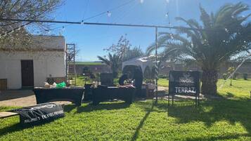 Overnatningsstedets område