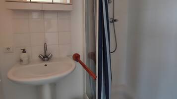 Shower, hair dryer