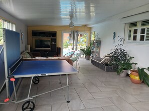 Living area - VILLA ROSIER TYPE F4 SWIMMING POOL AND JACUZZI (LE FRANCOIS)