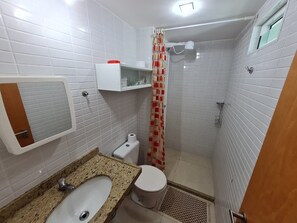 Basic Apartment | Bathroom - Jardins do Atlântico - Miramar  (João Pessoa)