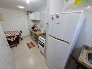 Basic Apartment | Private kitchen - Jardins do Atlântico - Miramar  (João Pessoa)