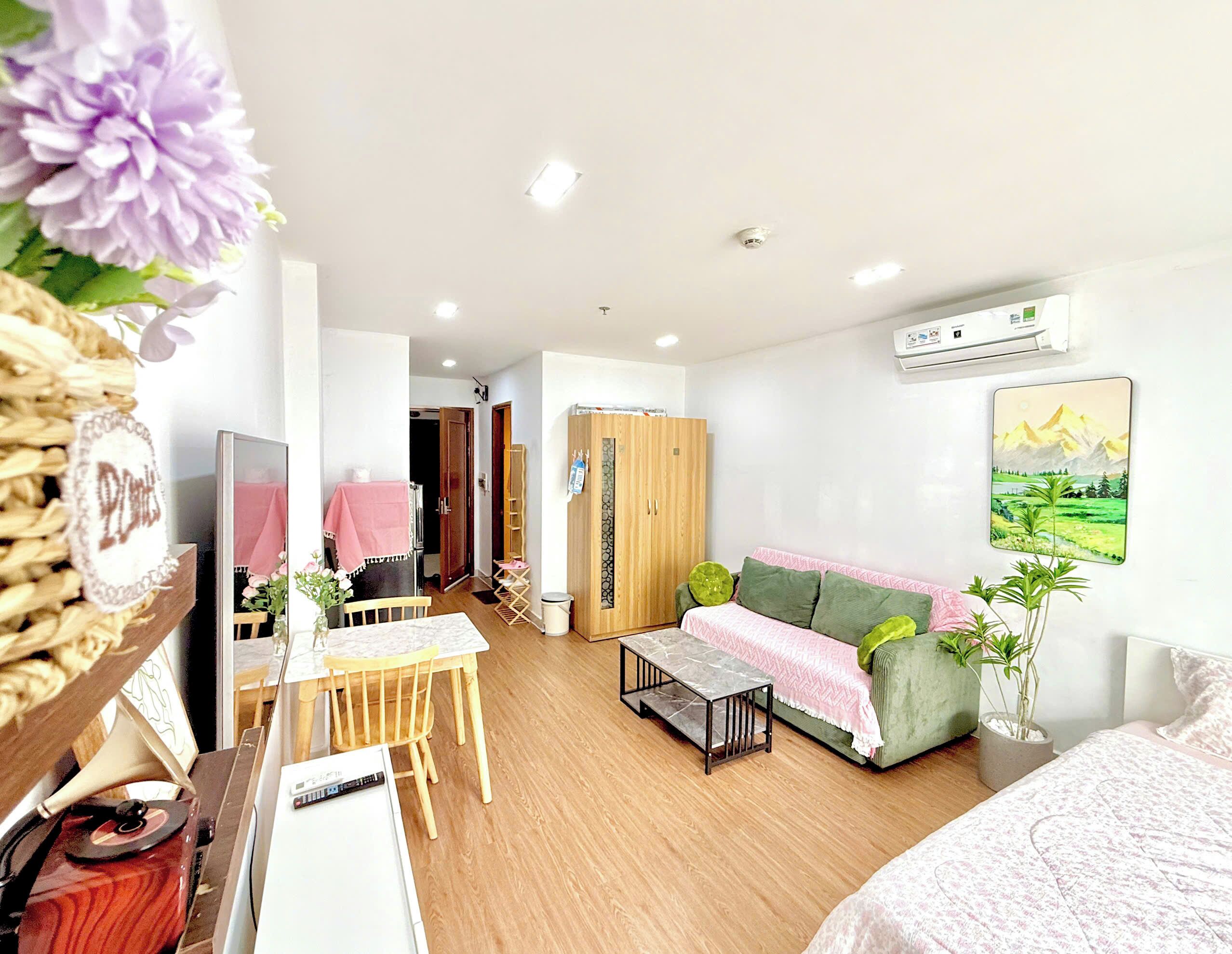 อพาร์ทเมนท์, เตียงควีนไซส์ 1 เตียง | โต๊ะทำงาน, Wi-Fi ฟรี
