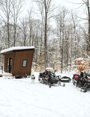 Overnatningsstedets område