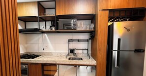 Comfort Apartment | Private kitchen - Magnifique - Miramar Hospedagens  (João Pessoa)