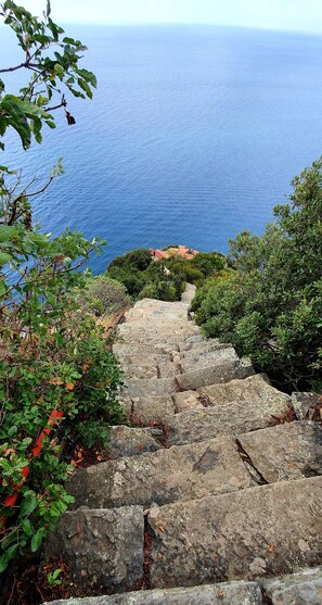 Property grounds - 400 m from the sea: 'C123 Luxury' apartment with Wi-Fi and air conditioning (Chiavari)