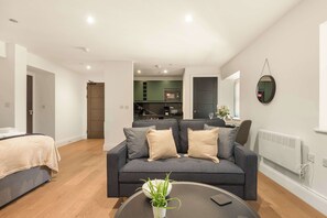 TV, offices - Contemporary Spacious Studio in Central Sheffield (Sheffield)