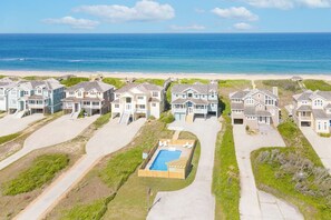 Exterior - Pet-friendly 8BR oceanfront home w/ pool & panoramic views! (Nags Head)