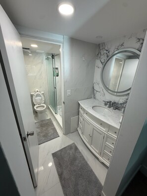 Towels, soap, toilet paper - Fully Furnished Waterfront Condo with Bay Views -Extended Stay Preferred (Apollo Beach)