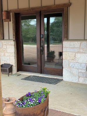 Exterior detail - Hill Country Escape near Wineries, Mae’s Ridge Wedding Venue & P. Falls State Pk (Johnson City)