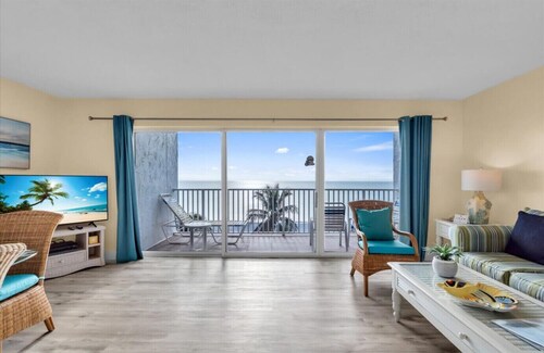 Sunset and beach view from your balcony Unit 501