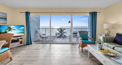 Sunset and beach view from your balcony Unit 501