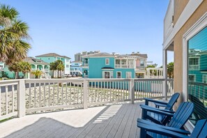 Talo, useita sänkyjä (The Salty Pelican) | Terassi/patio