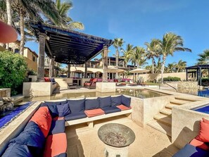 Terrace/patio - 4BR Beachfront Paradise at Novaispania 16 (Cabo San Lucas)
